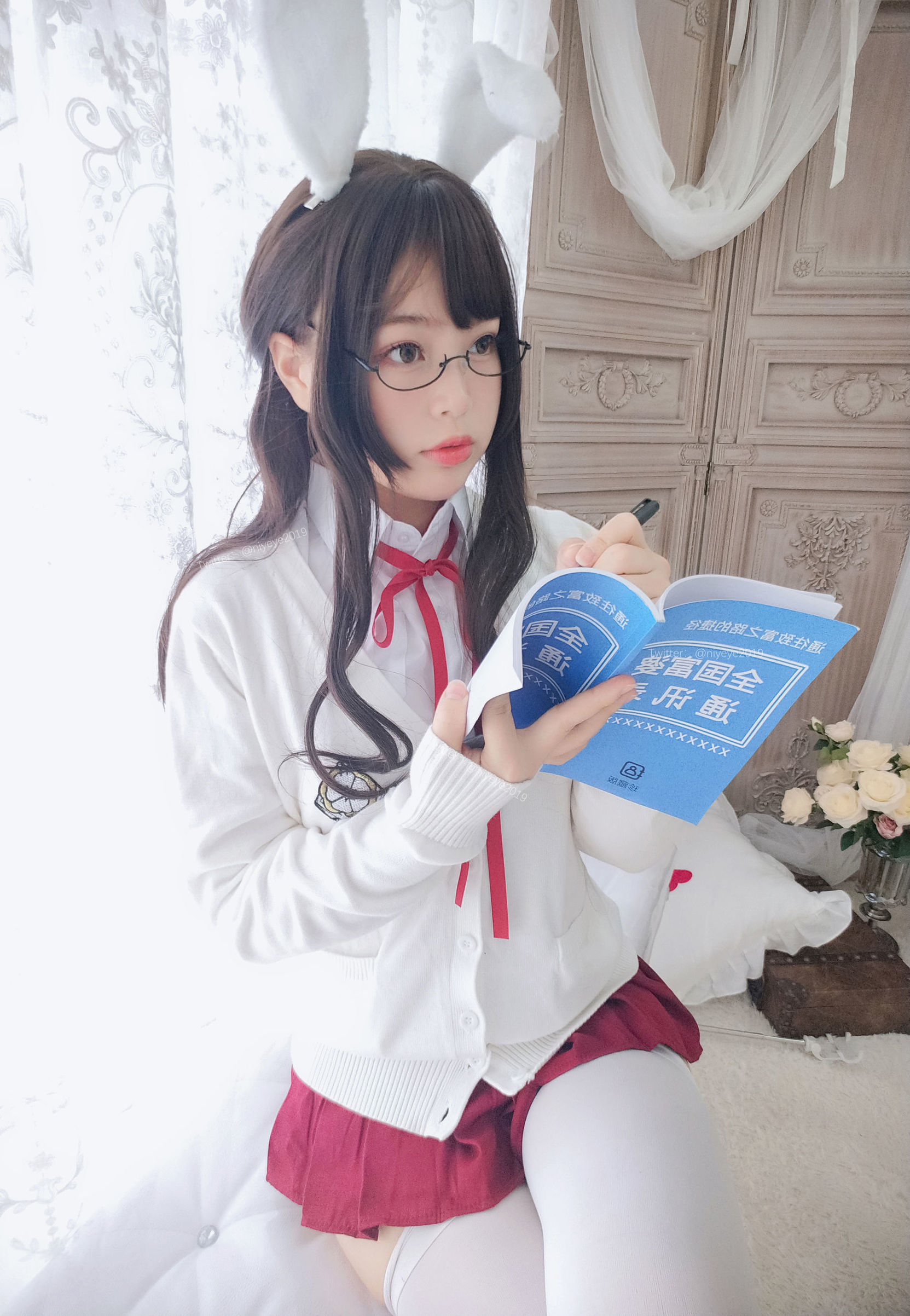 [网红COSER]萌系小姐姐白烨发情期插图7